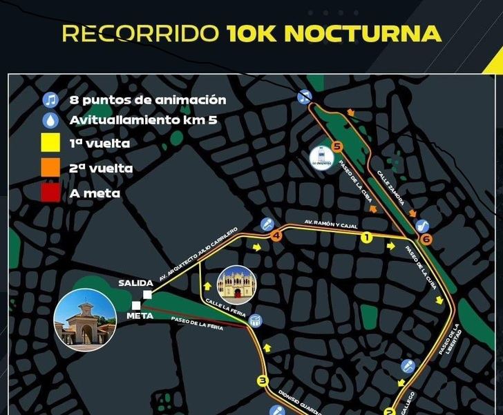 El Ayuntamiento de Albacete efectuará mañana varios cortes de tráfico para garantizar la seguridad y lucimiento de la 10K nocturna