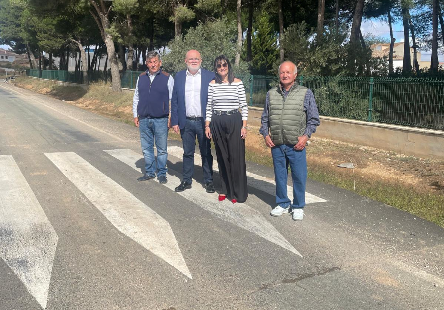 Nuevos pasos elevados en Nava de Abajo