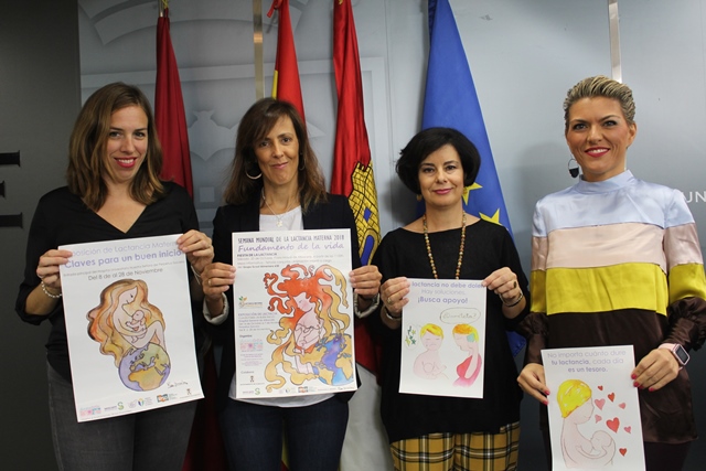 Albacete presenta el programa de actividades con motivo de la “Semana Mundial de la Lactancia Materna”