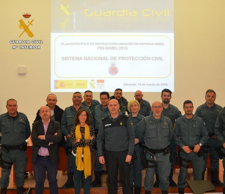 La Guardia Civil de Albacete realiza unas jornadas ante emergencias de tipo nuclear, radiológico, biológico y químico