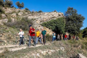 Continúan las Rutas de Senderismo de la Diputación, en esta ocasión por Casas de Lázaro