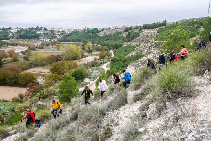 Valdeganga acoge la trigésima novena ruta de senderismo el 9 de noviembre