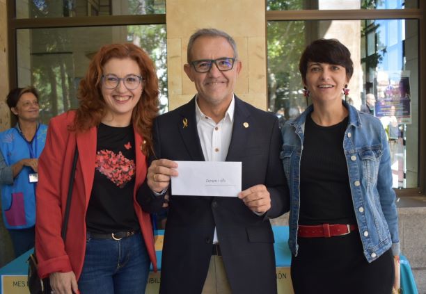La Diputación de Albacete se suma al dorado de AFANION en su objetivo de dedicar septiembre a sensibilizar sobre el cáncer