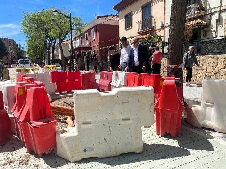 El Grupo Municipal Socialista de Albacete reitera que se extreme la seguridad en la calle Hermanos Jiménez ante el retraso de las obras 