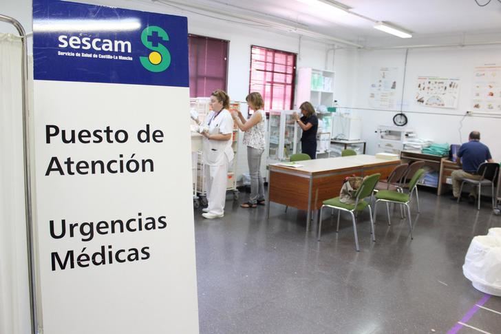 El puesto de urgencias médicas en la Feria de Albacete empieza mañana a funcionar