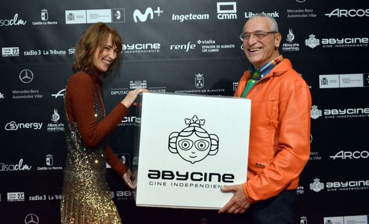 Ingrid García-Jonsson recogió su Premio Trayectoria Joven de Abycine