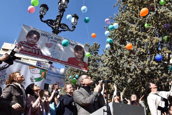 Diferentes actos recuerdan en Albacete que el 15 de febrero es el Día Internacional del Cáncer Infantil