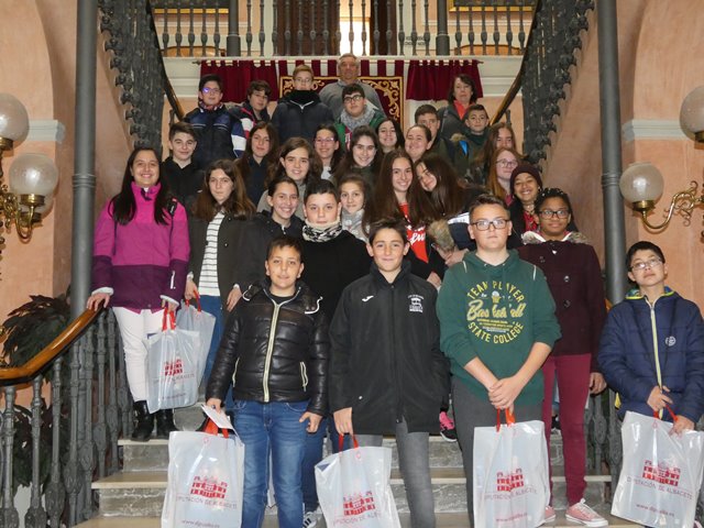 Alumnos del IES Andrés Vandelvira visitan la Diputación de Albacete dentro del programa ‘Conoce tu ciudad’