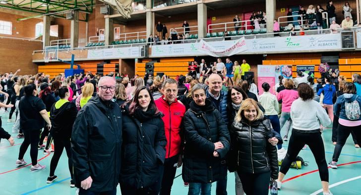 El pabellón Feria fue escenario de esta actividad solidaria