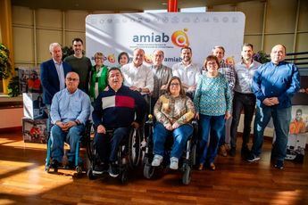 El 77% de las personas contratadas que integran la plantilla de Amiab tienen discapacidad