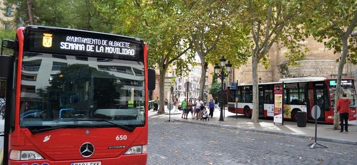 Más de 518.000 pasajeros tuvieron los autobuses urbanos de Albacete el mes pasado