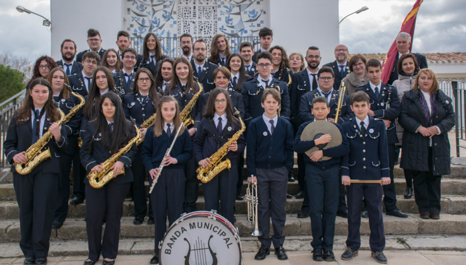 Las academias y bandas de música de la provincia de Albacete salen a la calle con motivo del Día de la Música