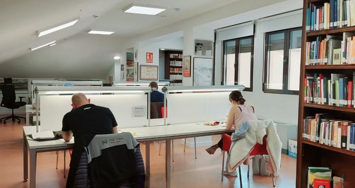 Biblioteca del Chalé de Fontecha, en Albacete