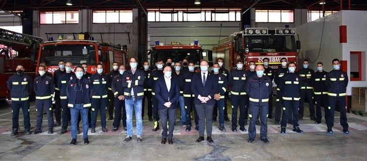 El servicio contra incendios de Albacete alcanza los 112 profesionales, tras la incorporación de 16 nuevos integrantes