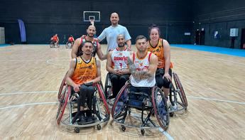 Nueve jugadores y el entrenador del BSR Amiab Albacete, en los Juegos Paralímpicos de París 2024