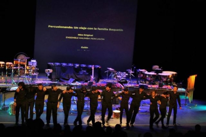 El espectáculo “Percusionando” vuelve al Teatro de la Paz para escolares de primaria