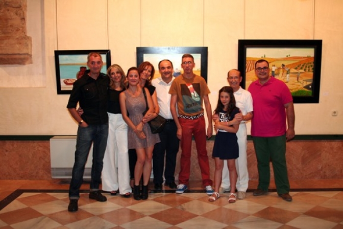 La familia Beneyto expone en el Claustro del Ayuntamiento de Villarrobledo