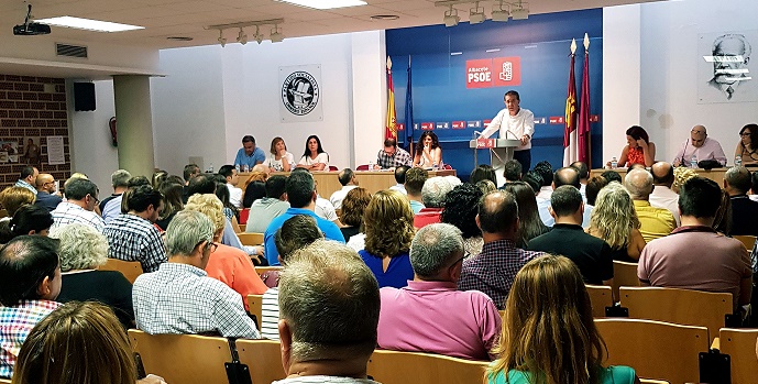 Aprobado por unanimidad el Informe de gestión de la ejecutiva provincial del PSOE de Albacete, que encabeza Cabañero