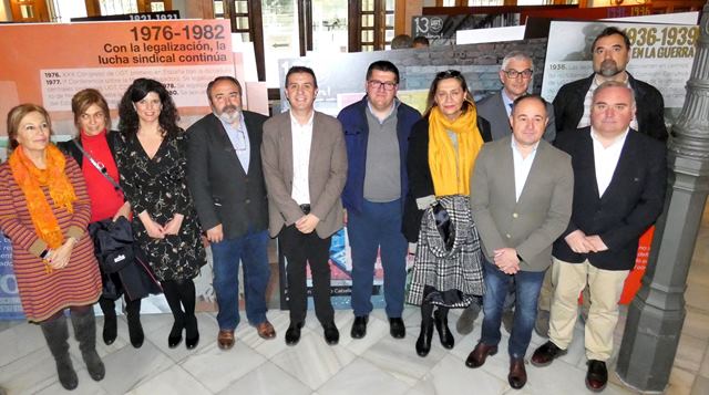 La Diputación de Albacete acoge la exposición ‘130 años de luchas y conquistas’, un recorrido por la historia del sindicato UGT