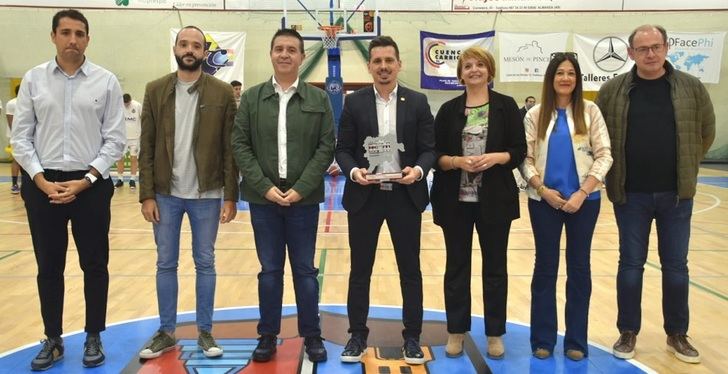 Entregado el Premio Provincial al Deporte a la Mejor Labor Técnica a Rubén Perelló, entrenador del CB Almansa