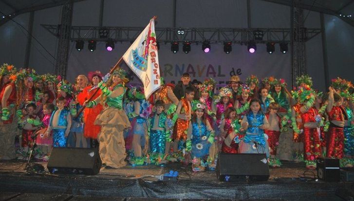 El colegio Giner de los Ríos gana el carnaval infantil 2.019 de Villarrobledo