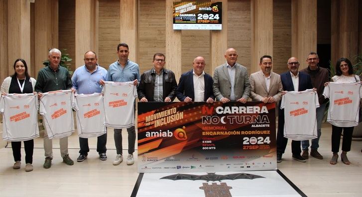 La IV Carrera Nocturna 'Encarnación Rodríguez' de Amiab se celebra en Albacete el 27 de septiembre