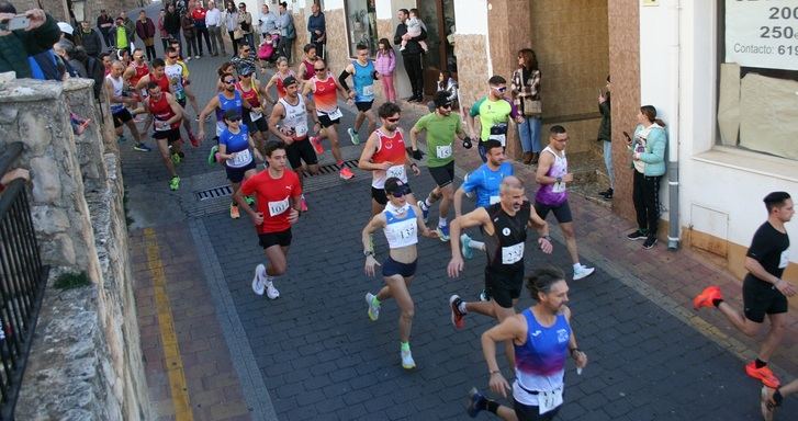 Un momento de la carrera de Yeste del año pasado.