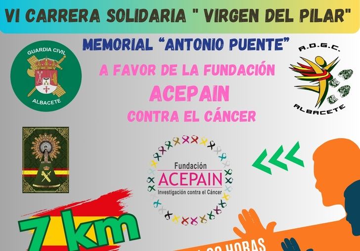 La Guardia Civil de Albacete organiza su sexta carrera solidaria popular con motivo de la festividad de su patrona