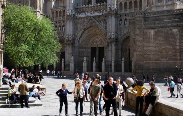 La restauración de la torre de la Catedral de Toledo tras desprenderse una pieza el pasado octubre, costará unos 800.000 euros