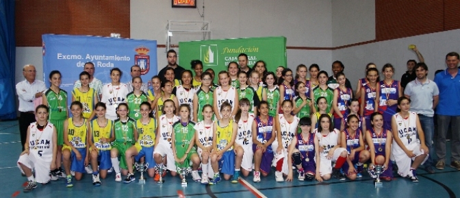 Este fin de semana se celebra Torneo Nacional Minibasket Femenino ‘Rodanoble’ en La Roda