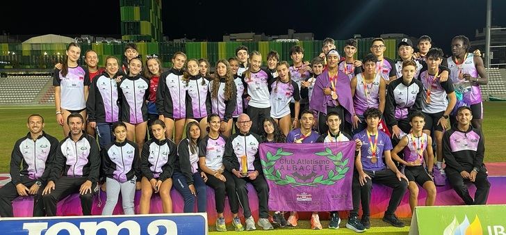 El Club Atletismo Albacete logra bronce en el Campeonato Sub16