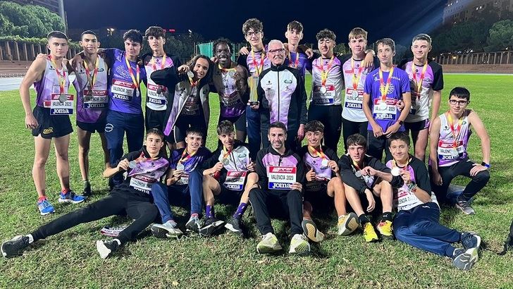 El Club Atletismo Albacete-Diputación se proclama subcampeón de España sub16