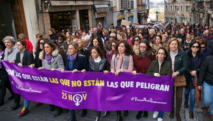 Cientos de personas rechazan la violencia machista en diversas concentraciones en Castilla-La Mancha