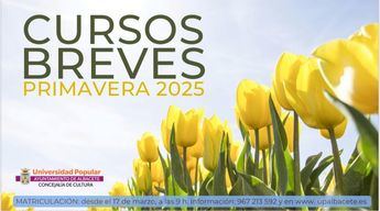 La Universidad Popular de Albacete lanza su oferta de cursos breves para primavera 2025