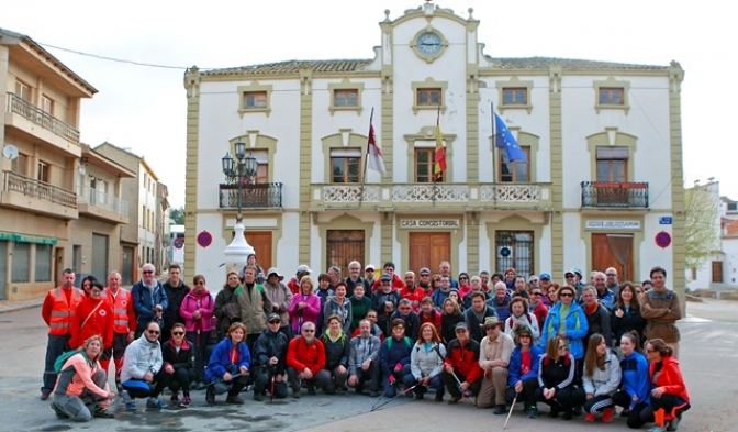 La Ruta Senderista de la Diputación de Albacete tuvo su paso por La Manchuela y visitó parajes de Fuentealbilla