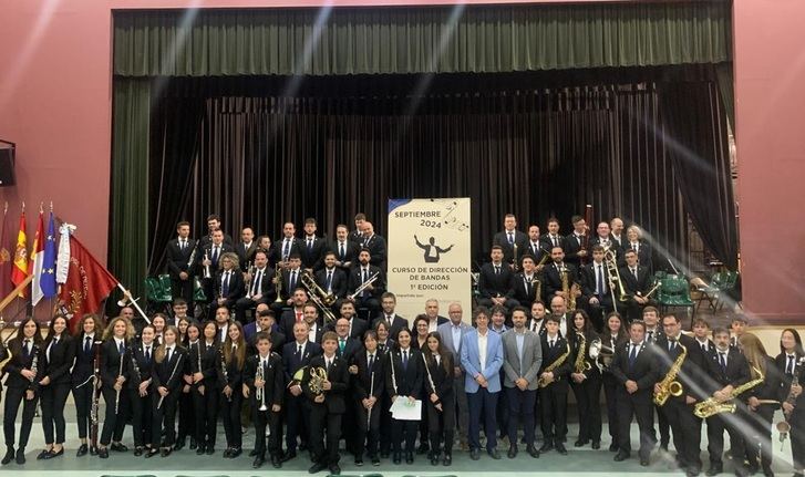 Éxito del I Curso de Formación en Dirección de Bandas de Música de la Diputación de Albacete