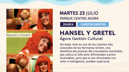 El Verano Cultural en Albacete vuelve a los barrios con el cuentacuentos “Hansel y Gretel” en el parque Centro Ágora