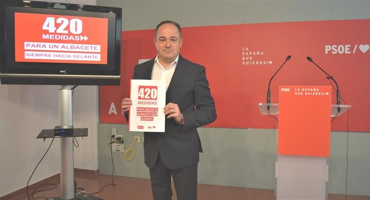 El PSOE presenta 420 medidas para “reactivar la ciudad de Albacete”