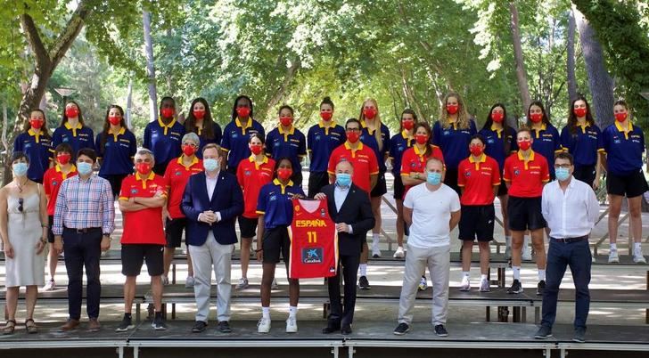 Albacete da la bienvenida a Selección de Baloncesto U19 Femenina, que se prepara para el Mundial de Hungría