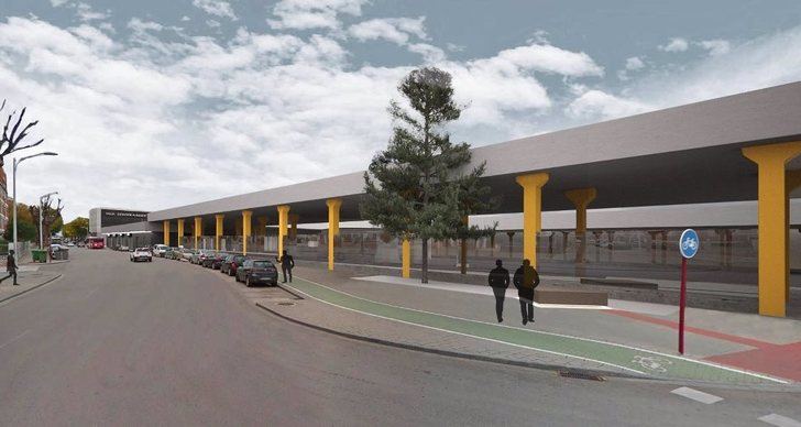 Emisalba adjudica la reforma del edificio y sus accesos y del patio de dársenas de la estación de autobuses de Albacete