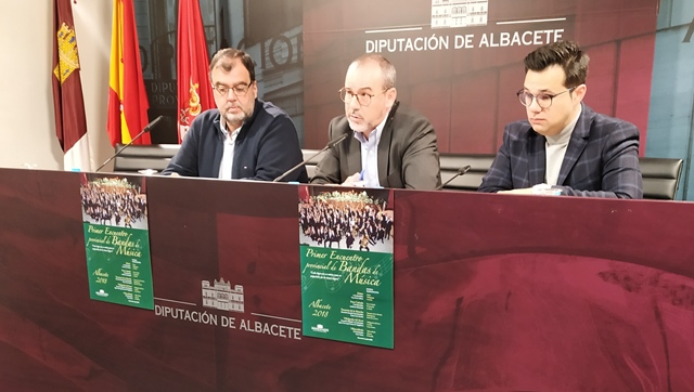 Todo preparado para el 'I Encuentro Provincial de Bandas de Música' que organiza la Diputación de Albacete