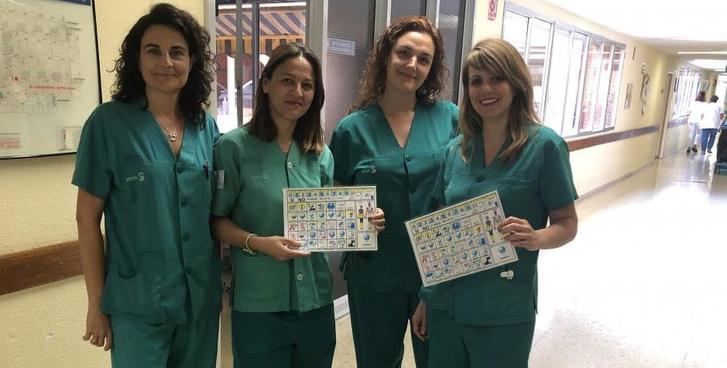 El Hospital de Toledo utiliza pictogramas para pacientes con dificultad de comunicación