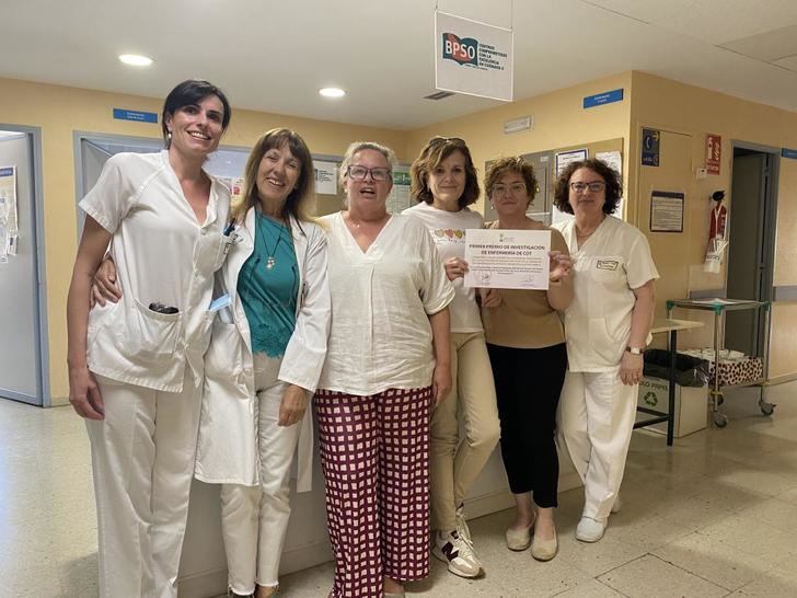 Enfermeras del Hospital de Cuenca, primer premio nacional de investigación de Enfermería en Traumatología y Cirugía Ortopédica