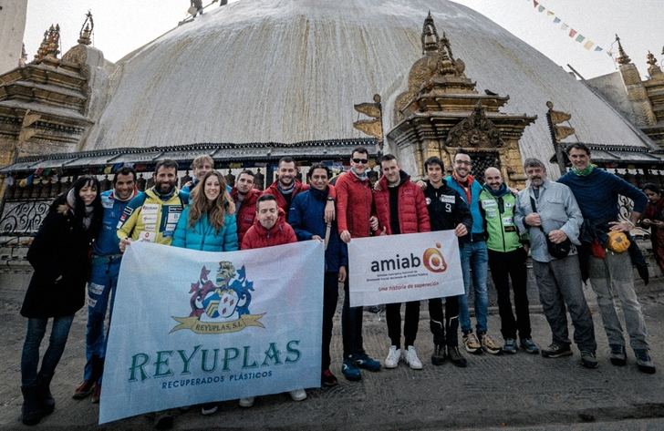 La expedición Álex Txikon-AMIAB ya está en Katmandú