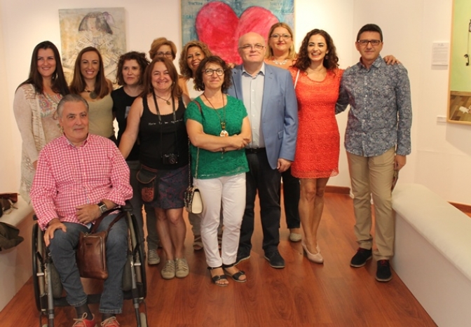 Homenaje de la Junta de Castilla-La Mancha a los artistas que expusieron en la Casa Perona