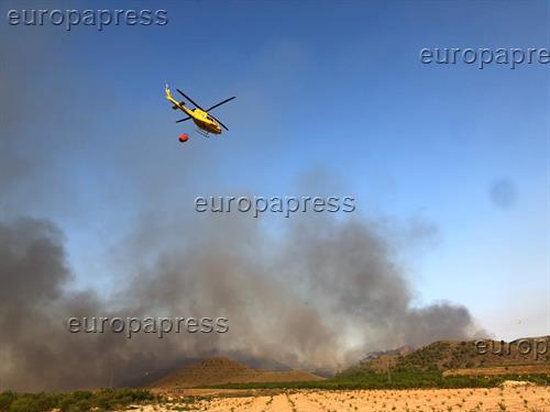 Estabilizado el incendio de Agramón (Albacete) con 274 hectáreas quemadas