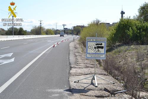 Investigado por circular a 225 kilómetros por hora en una carretera limitada a 120 en Corral de Almaguer (Toledo)