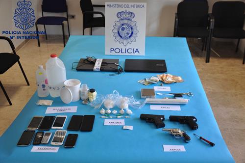 Desarticulada una organización criminal dedicada al tráfico de cocaína en Ciudad Real