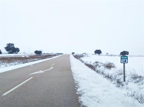 La red de carreteras de Castilla-La Mancha ya se encuentra totalmente transitable