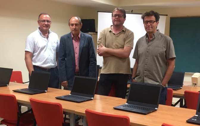 El Centro de Formación para el Empleo de Albacete refuerza su capacidad con la adquisición de 20 ordenadores